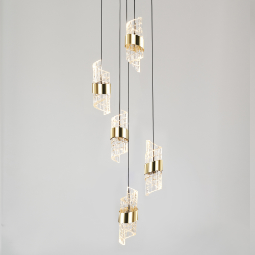 Каскадная люстра DeLight Collection MD23001022-5A gold изображение в интернет-магазине Cramer Light фото 2
