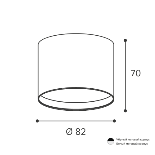 Накладной светильник Wolta Basic WSL-GX53/01W изображение в интернет-магазине Cramer Light фото 2