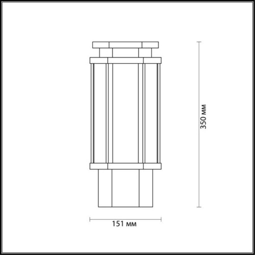 Уличный светильник Odeon Light Gino 4048/1B дополнительное фото фото 3