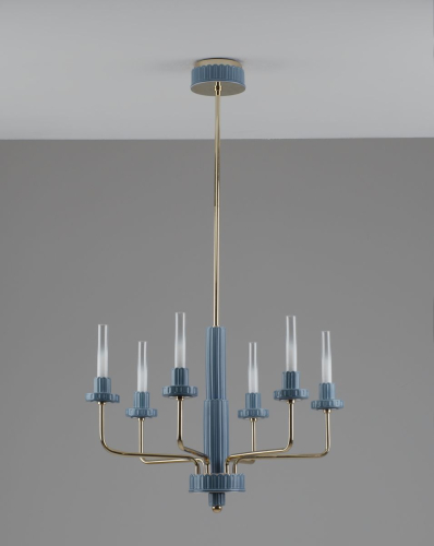 Люстра на штанге Moderli Atelieri V11692-PL изображение в интернет-магазине Cramer Light фото 3