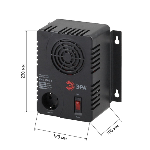 Стабилизатор Эра СНК-1000-У Б0031064 дополнительное фото фото 3