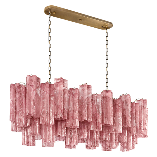 Подвесная люстра Loft IT Murano 10580/1000R Pink изображение в интернет-магазине Cramer Light