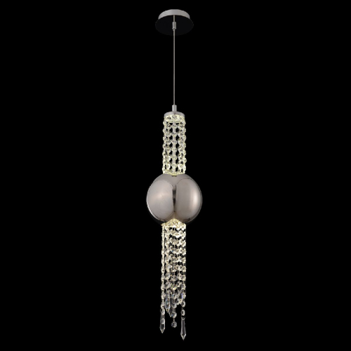 Подвесной светильник Crystal Lux NAVAJO SP3W LED CHROME изображение в интернет-магазине Cramer Light фото 4