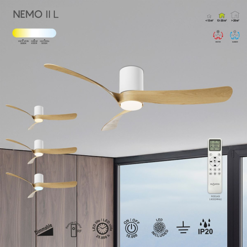 Люстра-вентилятор Mantra Nemo 9493 изображение в интернет-магазине Cramer Light фото 8