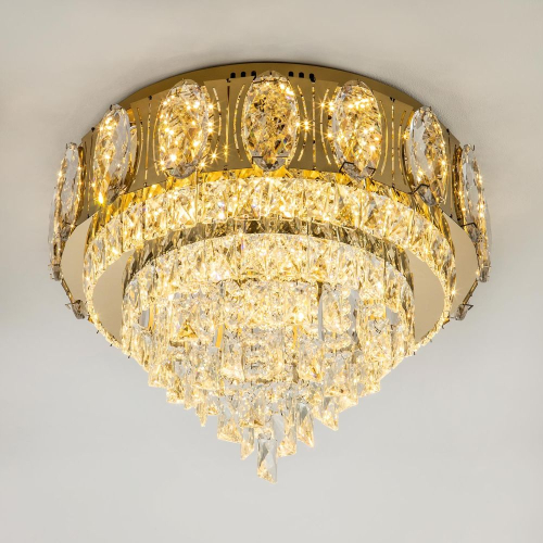 Потолочная люстра LED4U L9438-500 GD с УД изображение в интернет-магазине Cramer Light фото 7