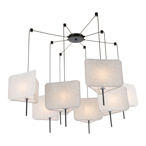 Подвесная люстра Lussole Oldham LSP-6062 изображение в интернет-магазине Cramer Light