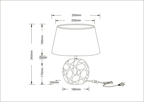 Настольная лампа Arte Lamp Poppy A4063LT-1CC изображение в интернет-магазине Cramer Light фото 4