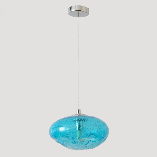 Подвесной светильник Crystal Lux FORMLESS SP1 BLUE изображение в интернет-магазине Cramer Light фото 6