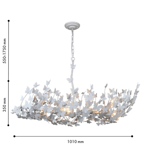 Подвесная люстра Favourite Aurelius 4736-12P изображение в интернет-магазине Cramer Light фото 2