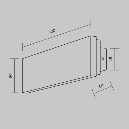 Настенный светильник Maytoni Basic Texture MOD461WL-L8BK изображение в интернет-магазине Cramer Light фото 7