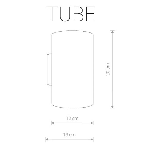 Настенный светильник Nowodvorski Tube 9320 изображение в интернет-магазине Cramer Light фото 2