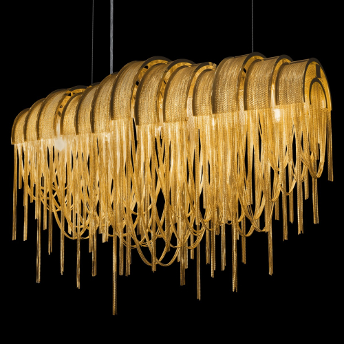 Подвесная люстра Loft IT Volver 10404/720L GD изображение в интернет-магазине Cramer Light фото 3