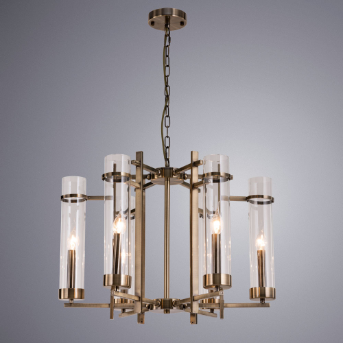 Подвесная люстра Arte Lamp Hugo A1688LM-6AB изображение в интернет-магазине Cramer Light фото 4