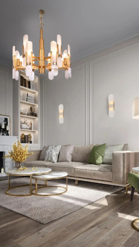 Подвесная люстра Milosh Tendence Madison 0879CL-12AB изображение в интернет-магазине Cramer Light фото 6