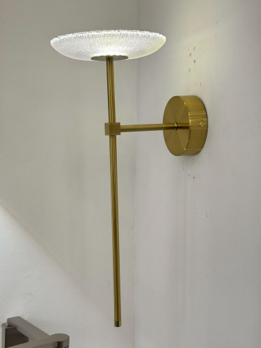Бра Delight Collection OB2415-1G gold/clear дополнительное фото фото 2
