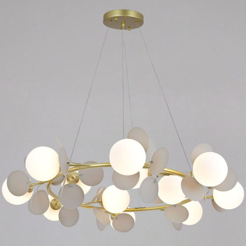 Подвесна люстра ILLUMICO IL0351-12PPA-26 GD BOND изображение в интернет-магазине Cramer Light
