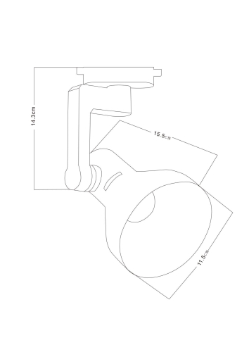 Трековый светильник Arte Lamp Nido A5106PL-1WH изображение в интернет-магазине Cramer Light фото 4