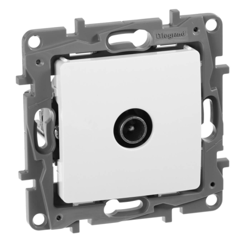 Розетка TV Звезда Legrand Etika белая 672251 дополнительное фото