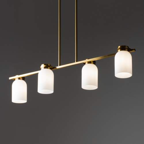 Люстра на штанге Freya Kamelia FR5446PL-04BS изображение в интернет-магазине Cramer Light фото 5