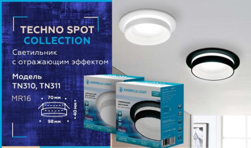 Встраиваемый светильник Ambrella Light Techno Spot TN310 изображение в интернет-магазине Cramer Light фото 3