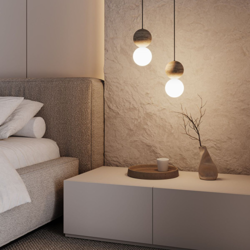 Подвесной светильник Eurosvet Stone 304051 травертин a071588 изображение в интернет-магазине Cramer Light фото 2