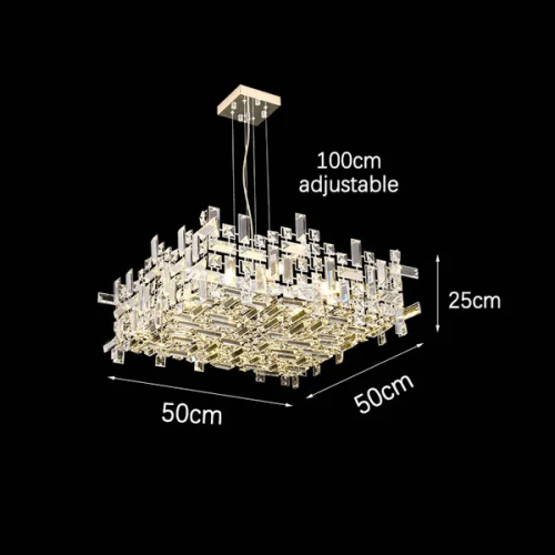 Подвесная люстра Delight Collection P7838-W50 chrome изображение в интернет-магазине Cramer Light фото 8