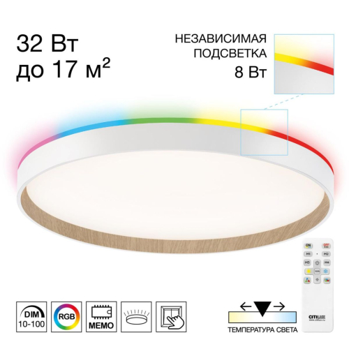 Потолочный светильник Citilux Etalon CL750400R изображение в интернет-магазине Cramer Light