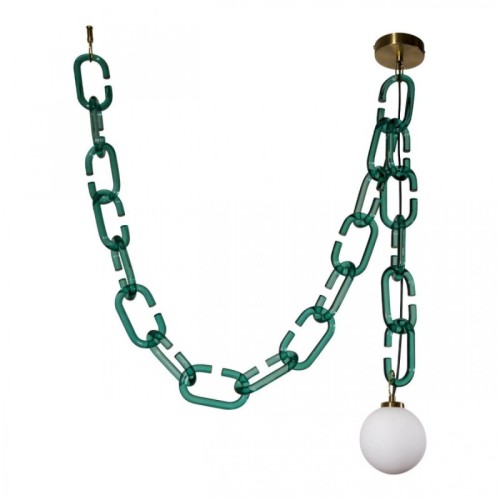 Подвесной светильник Loft IT Chain 10128C Green изображение в интернет-магазине Cramer Light