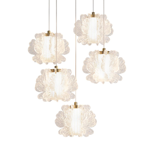 Подвесной светильник Freya Flower FR5579PL-L40BS изображение в интернет-магазине Cramer Light фото 4