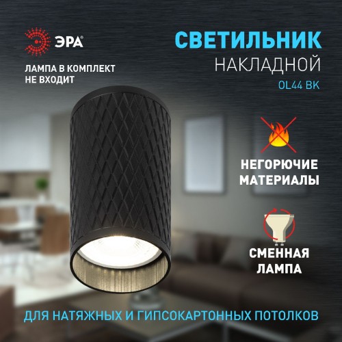 Накладной светильник Эра OL44 BK Б0058496 изображение в интернет-магазине Cramer Light фото 8