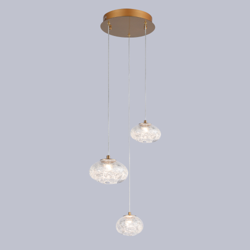 Подвесной светильник Delight Collection P98065-3 antique brass изображение в интернет-магазине Cramer Light фото 3