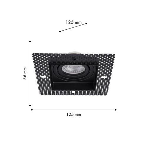 Встраиваемый светильник Favourite Lamppu 4536-1C изображение в интернет-магазине Cramer Light фото 2