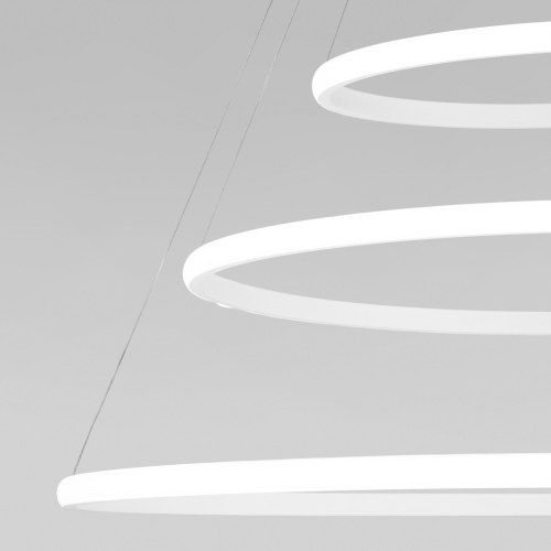 Подвесная люстра Eurosvet Collars 90264/3 белый изображение в интернет-магазине Cramer Light фото 10