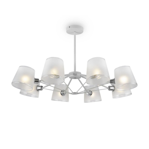 Люстра на штанге Freya Gino FR5108PL-08CH изображение в интернет-магазине Cramer Light