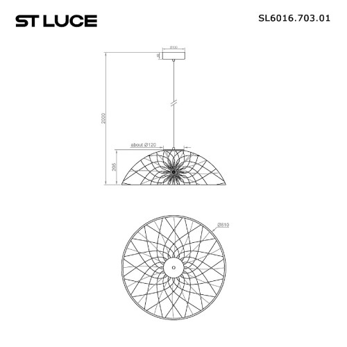 Подвесной светильник ST Luce Bound SL6016.703.01 изображение в интернет-магазине Cramer Light фото 8