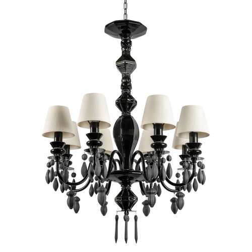 Подвесная люстра Loft IT Grace 10203/8 Black изображение в интернет-магазине Cramer Light фото 5