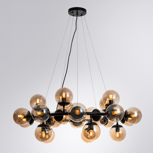 Подвесная люстра Arte Lamp A1664SP-25BK изображение в интернет-магазине Cramer Light фото 3