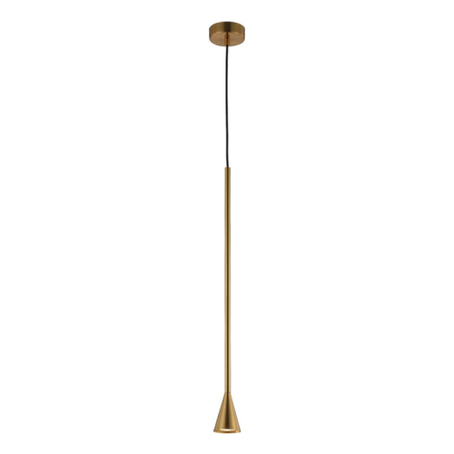 Подвесной светильник Crystal Lux Enero SP1 Brass изображение в интернет-магазине Cramer Light