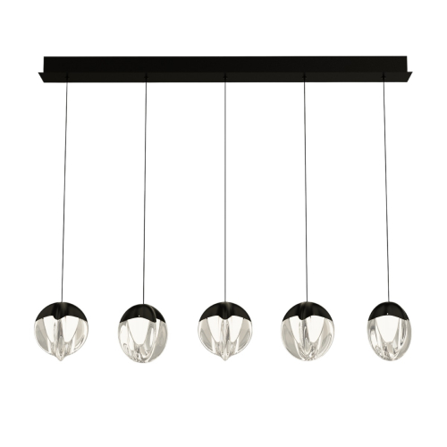 Подвесной светильник Delight Collection MD24001033-5B black/clear изображение в интернет-магазине Cramer Light