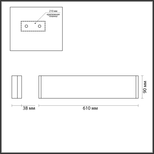 Настенный светильник Odeon Light Framant 4295/20WL изображение в интернет-магазине Cramer Light фото 3