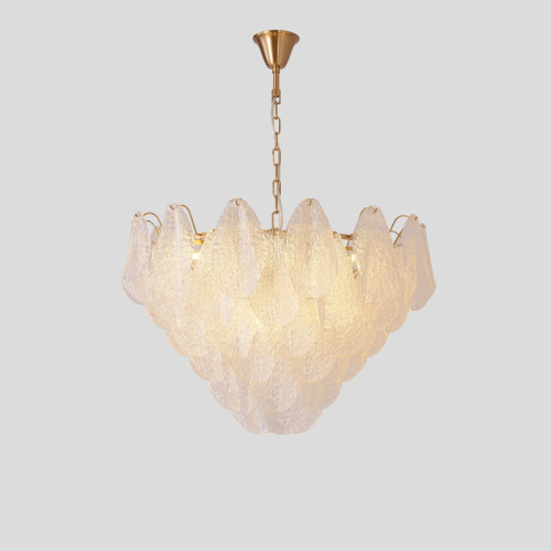 Подвесная люстра Crystal Lux EMILIA SP12 BRASS изображение в интернет-магазине Cramer Light фото 9