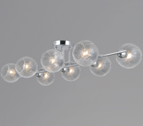 Потолочная люстра Illumico IL0701-8CSQ-24 CR ARIES изображение в интернет-магазине Cramer Light