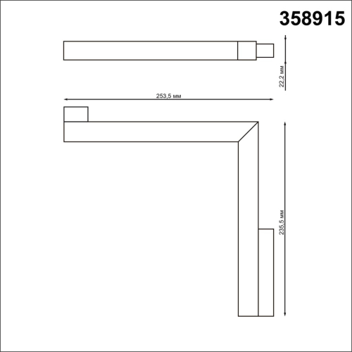 Трековый светильник Novotech Flum 358915 изображение в интернет-магазине Cramer Light фото 5