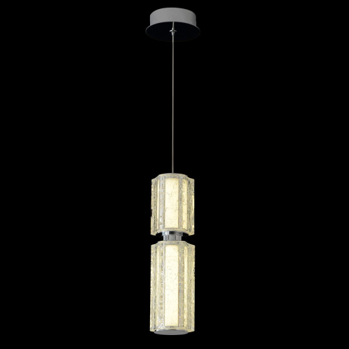Подвесной светильник Crystal Lux ANTIQUE SP23W LED CHROME изображение в интернет-магазине Cramer Light фото 5
