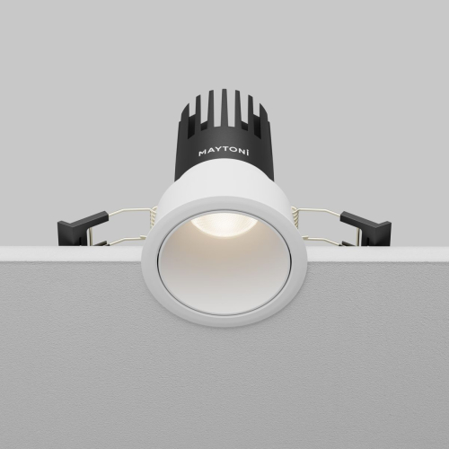 Встраиваемый светильник Maytoni Dip DL116-10W-4K-W изображение в интернет-магазине Cramer Light фото 6
