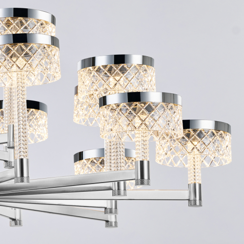 Подвесная люстра Delight Collection MD21020075 MD21020075-20A chrome изображение в интернет-магазине Cramer Light фото 3