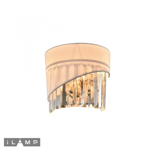 Настенный светильник iLamp Casa W9508-2 Nickel изображение в интернет-магазине Cramer Light