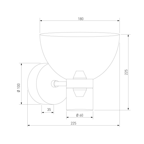 Бра Eurosvet Vial 202053 LED a072059 дополнительное фото фото 4