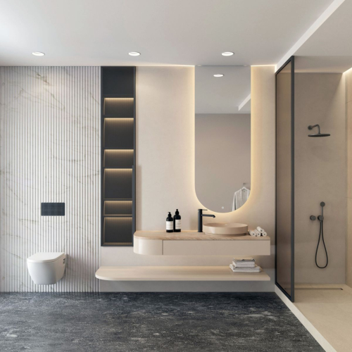 Точечный встраиваемый влагозащищенный светильник Denkirs Trim DK2451-WH изображение в интернет-магазине Cramer Light фото 7