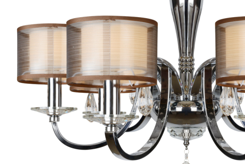 Подвесная люстра iLamp Mario RM16001/6CR изображение в интернет-магазине Cramer Light фото 3